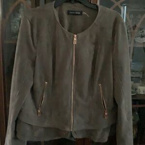 Ivanka trump jacket gold zipper zipper pockets